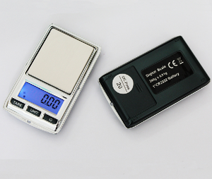שקלול מכונת תא עומס 500g/0.01g דיגיטלי אלקטרוני בקנה מידה 1*2032 ליתיום סוללה כחול תאורה אחורית LCD תצוגה