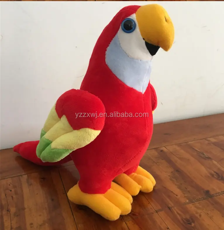 Плюшевый попугай игрушки попугай мягкие игрушки попугай