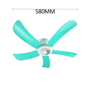 厂家供应价格便宜节能交流电动塑料迷你吊扇带可拆卸叶片 - Product Image 2