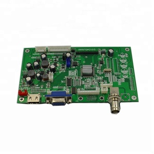 Placa controladora LCD Resolución máxima 1920*1080 Lcd BNC LVDS a placa VGA, placa de control LVDS a AV USB - Product Image 4
