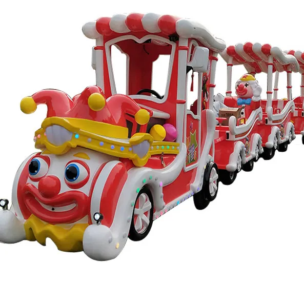 amusement parks high quality trackless electric train for sale