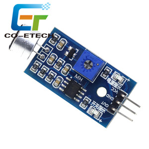 Kit DIY Módulo de Sensor de Detección de Sonido de Voz de 3 Pines para Coche Inteligente Robot Helicóptero Avión - Product Image 2