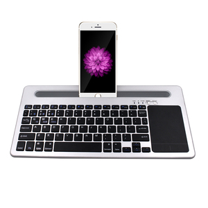 Giá tốt nhất ultra slim wireless nhôm mini bluetooth bàn phím touch pad cho samsung galaxy <span class=keywords><strong>note</strong></span> <span class=keywords><strong>8.0</strong></span> - Product Image 1