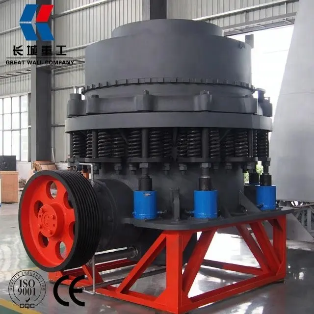 Manufacturer Cone Crusher with Hydraulic Spring Types