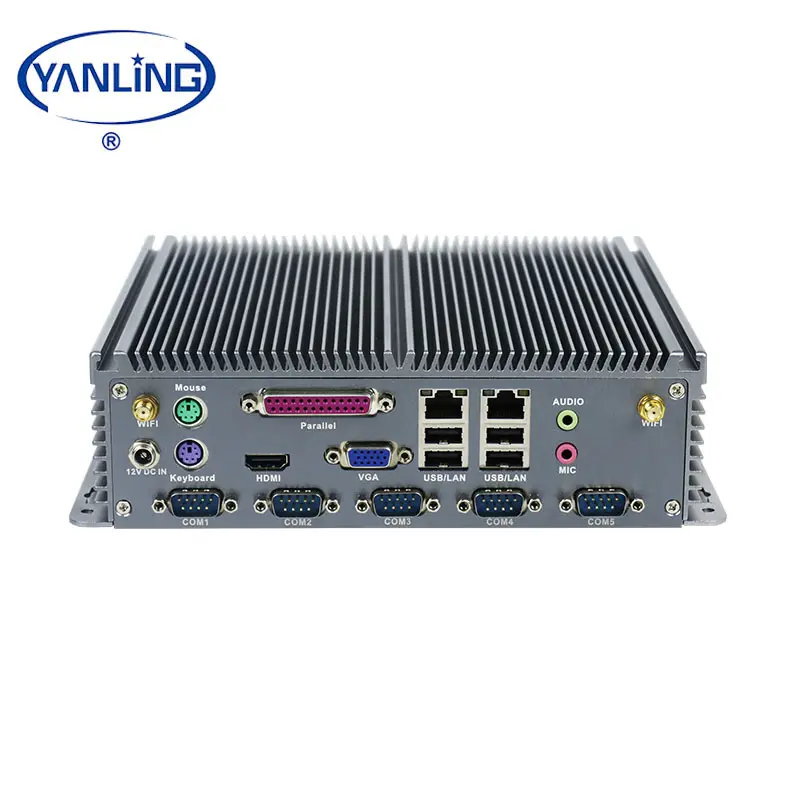 X86 pc Fanless pur en aluminium mini ordinateur IBOX-206(J1900) mini pc ordinateur cloud