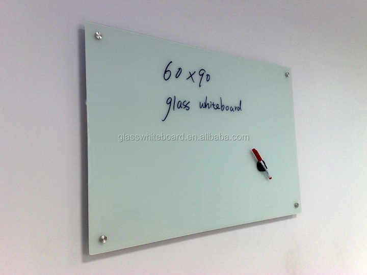 Visionary Tempered Magnetic Glass White Board Sizes