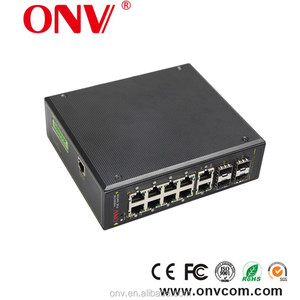 Never burn device Intelligent Full Gigabit Managed Industrial PoE Switch - Product Image 2
