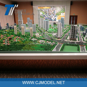 1/160 3D arquitectura modelos a escala productor en el mercado miniatura modelo de edificio - Product Image 6