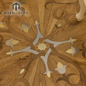 China Manufacturer New Fashion Interior Decorative Wood <strong>Inlay</strong> Laminate Parquet Flooring - Product Image 1