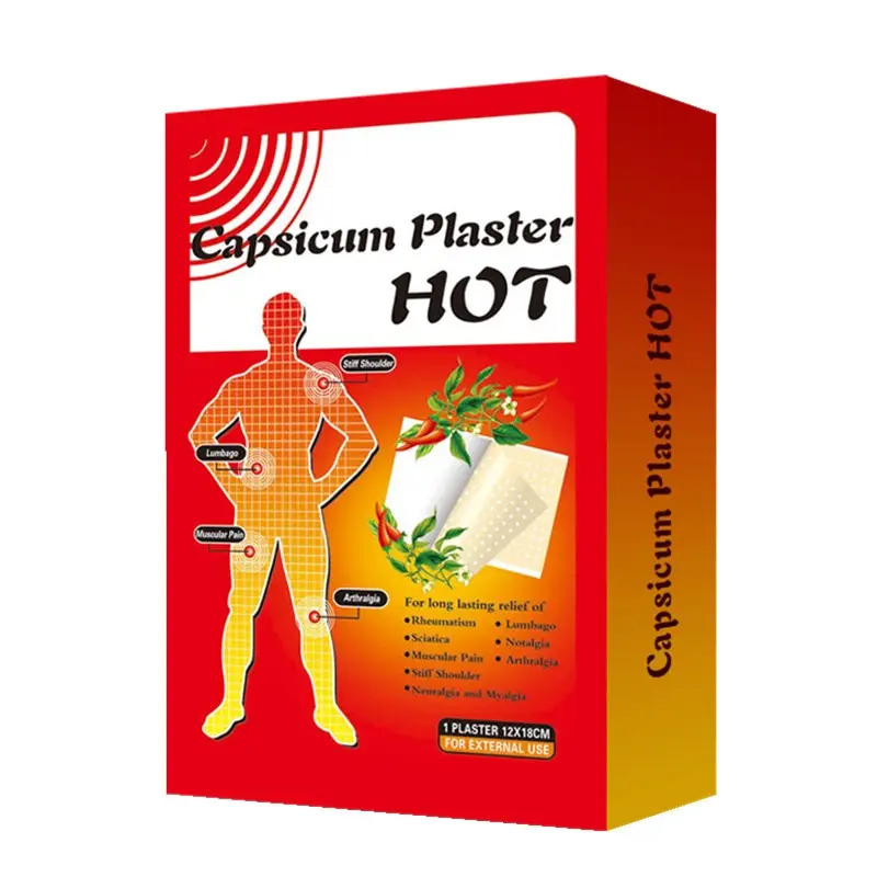 Chinese Capsicum Extract Capsicum Pain Relief Patches Capsicum Plaster
