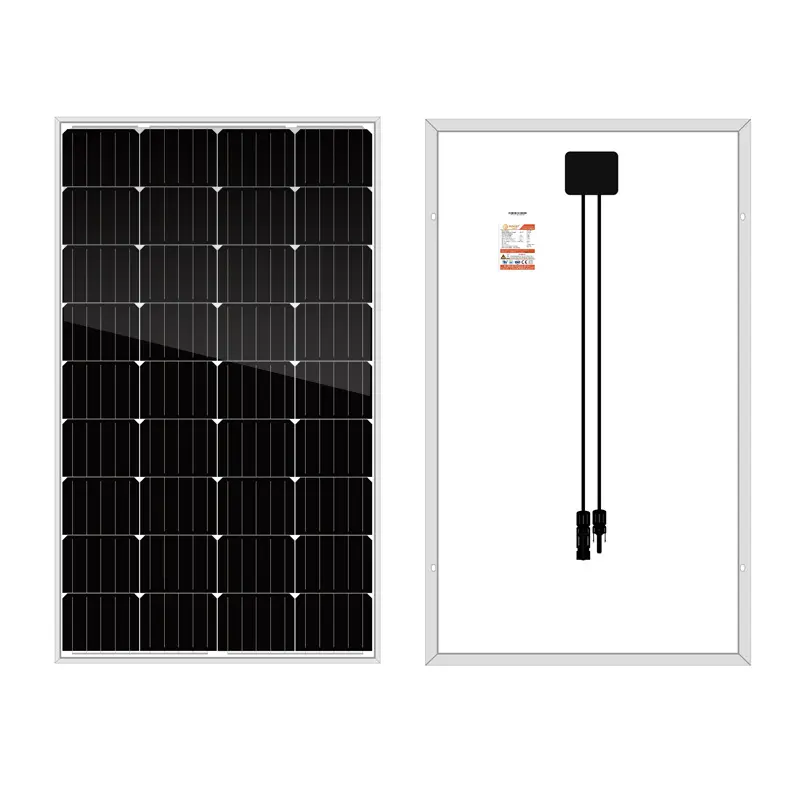 Customizable sharp solar panel 125W solar power ac and 10 kw solar panel with TUV CQC ISO CE