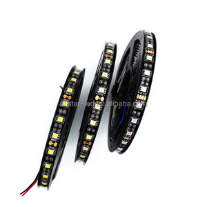 <span class=keywords><strong>LED</strong></span> 灯条黑色 pcb板 SMD <span class=keywords><strong>5050</strong></span> 5 m roll 300 <span class=keywords><strong>LED</strong></span> DC12V IP65 防水白色/红色/蓝色用于家居装饰的柔性 <span class=keywords><strong>LED</strong></span> 灯条