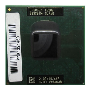 USED for Intel T3200/SLAVG Mobile <strong>CPU</strong> 2.00 GHz with 1M Cache Product Category CPUs
