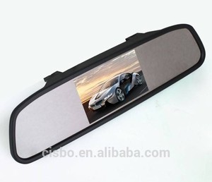 Vedio <span class=keywords><strong>Sensor</strong></span> de estacionamento com 4.3 " Rear View TFT-<span class=keywords><strong>LCD</strong></span> espelho Monitor câmera HD e 4 sensores