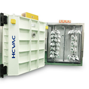 פנס HCVAC לרכב מכסף בהיר אלומיניום ואקום מכונת ציפוי מתכת