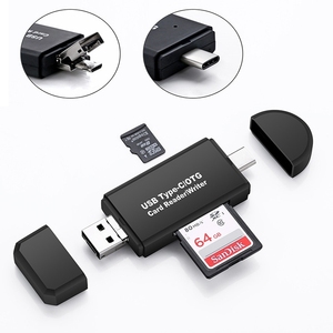 Per Micro USB di DEVIAZIONE STANDARD TF Tipo-C lettore di Schede 3 IN 1 Multi lettore di Schede di Memoria del Bastone - Product Image 2
