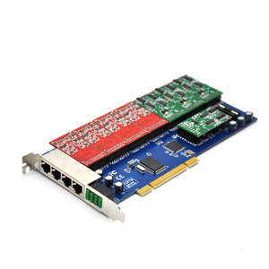 16 Ports with 16 <strong>FXO</strong>&amp;<strong>FXS</strong> Asterisk analog card for Voip IP PBX Digium TDM1600P Openvox asterisk <strong>pci</strong> voice card with 8 modules - Product Image 1