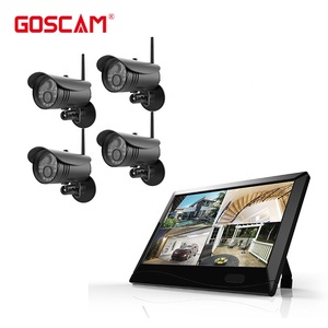 10-LCD Pantalla táctil Sistema de seguridad para el hogar Visión nocturna Grabadora de video integrada DVR CMOS Sensor Tarjeta SD Red inalámbrica al aire libre - Product Image 1