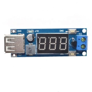 Módulo reductor de DC-DC, voltímetro de dos cables, Cargador USB de 5 V o fuente de alimentación, entrada de 4,5 V-40V, salida de 5 V/2A - Product Image 2