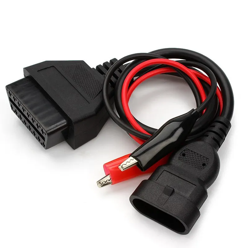 OBD OBD2 3 دبوس إلى 16 دبوس محول التشخيص مشبك لأسلاك الكابلات لشركة فيات لانسيا ألفا C/A5