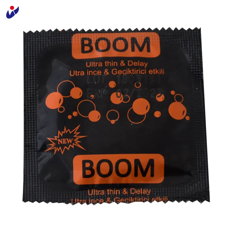 Best Quality Mango Flavored Penis Condom Dotted for Men Use