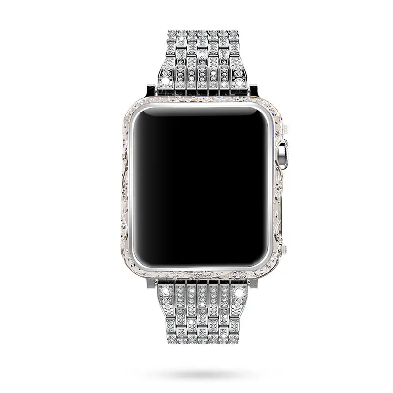 2018 elegante Relógio Relógio De Metal Proteja Capa Para Apple, Caso de Alumínio De Proteção Para A Apple Relógio 1/2/3