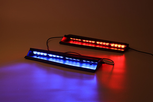 9 〜 30v 特殊车辆鹰设计红色蓝色 LED 警告闪烁 Led 频闪遮阳灯与太阳遮阳芒特 - Product Image 3