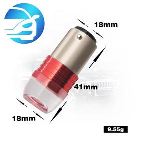 Mükemmel led yanıp sönen fren aydınlatma Strobe fonksiyonu beyaz kırmızı renk 1156 1157 7440 7443 LED araba ampulü Stop lambası - Product Image 5
