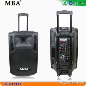 MBA 12'' Portable Music Sound <strong>Box</strong> / Trolley Speaker with Microphone for Party with USB,SD,<strong>MMC</strong>,BT,MP3,REC,WMA,FM,digital Display - Product Image 3
