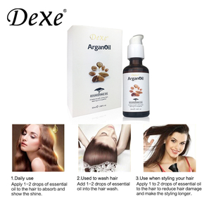 Dexe 100% น้ำมันอาร์แกนโมร็อกโกออร์แกนิกบริสุทธิ์จากธรรมชาติ - Product Image 2