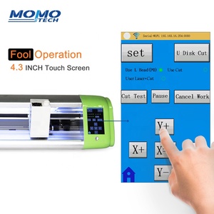 MOMOTECH automatico di taglio del vinile Plotter con il nuovo Design A3 funzione di taglio di contorno e Stepper motore di taglio plotter - Product Image 5