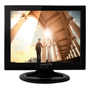 Monitor de computadora de escritorio LCD VGA HD de 13 pulgadas con pantalla cuadrada de 12V CC - Product Image 1