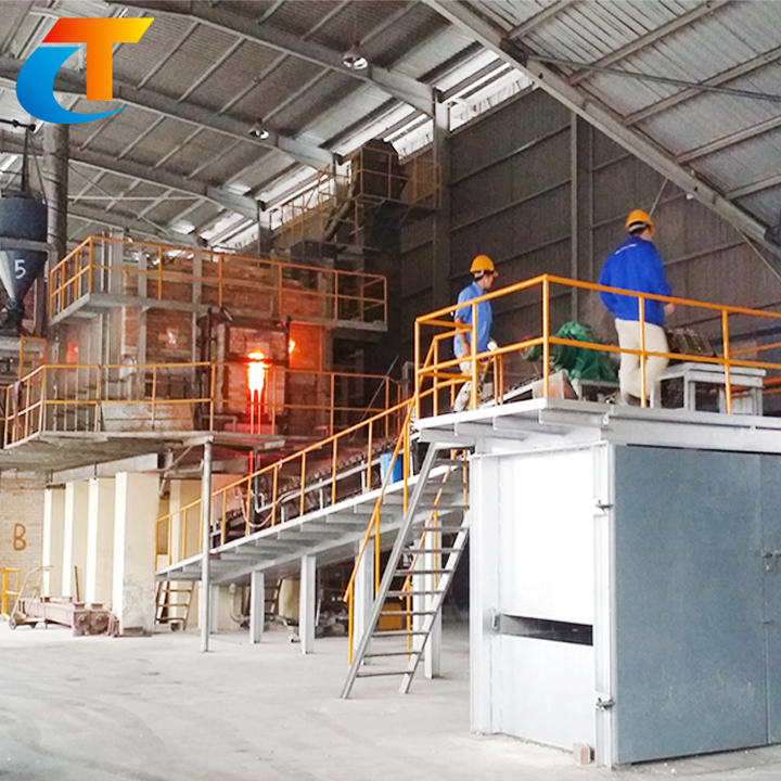 Induction Ceramic Glass Melting Furnace for Artificial Microcrystalline Stone