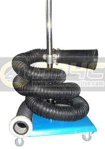 Sistema de extracción de escape AA4C, tipo integrado, carrete de manguera retráctil tipo riel deslizante de tipo - Product Image 4