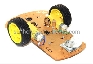 ESP8266 WiFi wireless intelligente di controllo remoto auto NodeMCU Lua 2WD ESP smart car Kit di Robot - Product Image 4