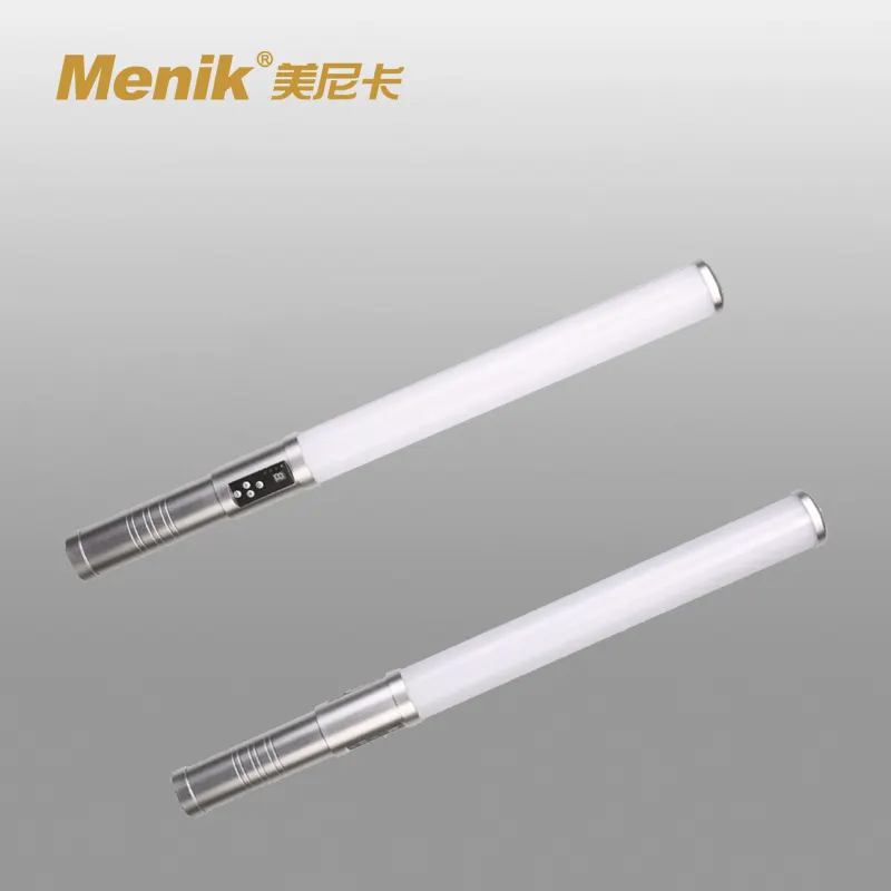 Menik STL-36B الوجهين أنبوبة ليد ضوء ، في الهواء الطلق مصباح LED للاستديو هات ضوء