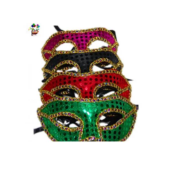 Barato casamento senhoras Veneza fantasia lantejoulas masquerade festa máscaras HPC-0427