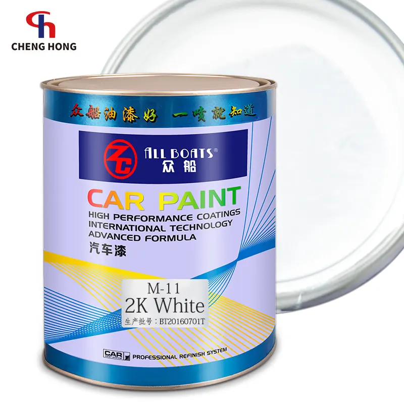 K-ner pintura automotiva, cor metálica, direta, de fábrica, 2k, branco puro, para reparo e acabamento