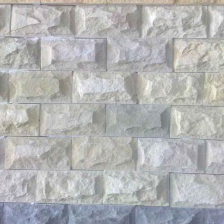 Cuttable मशरूम बलुआ पत्थर टाइल के लिए अलग अलग रंग के साथ बाहरी दीवार डिजाइन बलुआ पत्थर