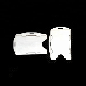 Hot Sales Eco-Friendly Colorful Customized Student Waterproof Hard <strong>Plastic</strong> Id <strong>Card</strong> Badge Holder