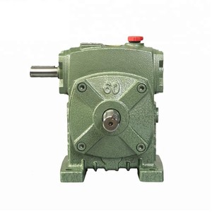 高效率的 WPS 7.5KW 1:50 比例减速机 WPS 系列 90 度蜗轮蜗杆减速机变速箱减速器输送机驱动