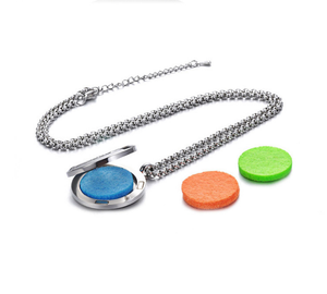 Aangepaste 316 Rvs Aromatherapie Etherische Olie Diffuser Medaillon Ketting - Product Image 3