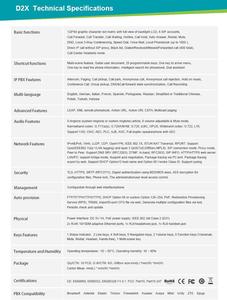 Proolin actom 6 SIP ACC โทรศัพท์ IP พร้อมพอร์ต Ethernet PoE คู่และหน้าจอสี2.4นิ้ว - Product Image 3