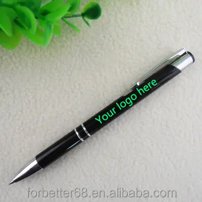Promotional metal ballpoint pen,Logo customized metal ballpoint pen,Wholesale ballpoint pen