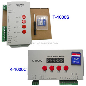 LED RGB Controller T1000S SD-Karte Pixel Controller, für WS2801 WS2811 WS2812B LPD6803 LED 2048 DC5 ~ 24V - Product Image 3