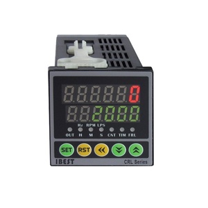 IBEST CRL Pantalla LED de 6 dígitos Contador de medidor de velocidad de línea Tacho de frecuencia RPM Temporizador de conteo preestablecido digital multifunción - Product Image 2