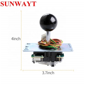 1 oyuncu DIY Arcade kiti sıfır gecikme USB Encoder <span class=keywords><strong>PC</strong></span> + JLF-<span class=keywords><strong>TP</strong></span>-8YT japonya Sanwa Joystick + OBSF-30 Sanwa düğmeleri mame parçaları