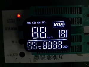 Kunden spezifische Super Bright White und zweifarbige Common Cathode Led 7-Segment-Ziffernanzeige für Motorräder Mit gutem Service - Product Image 4