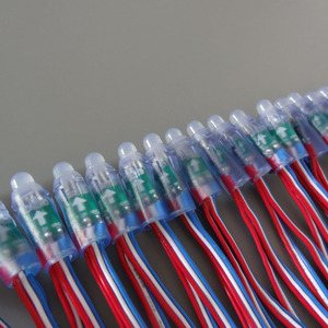 Farbwechsel DC12V DMX Control Multicolor Drähte Außendekoration Programmierbare LED String Licht - Product Image 2