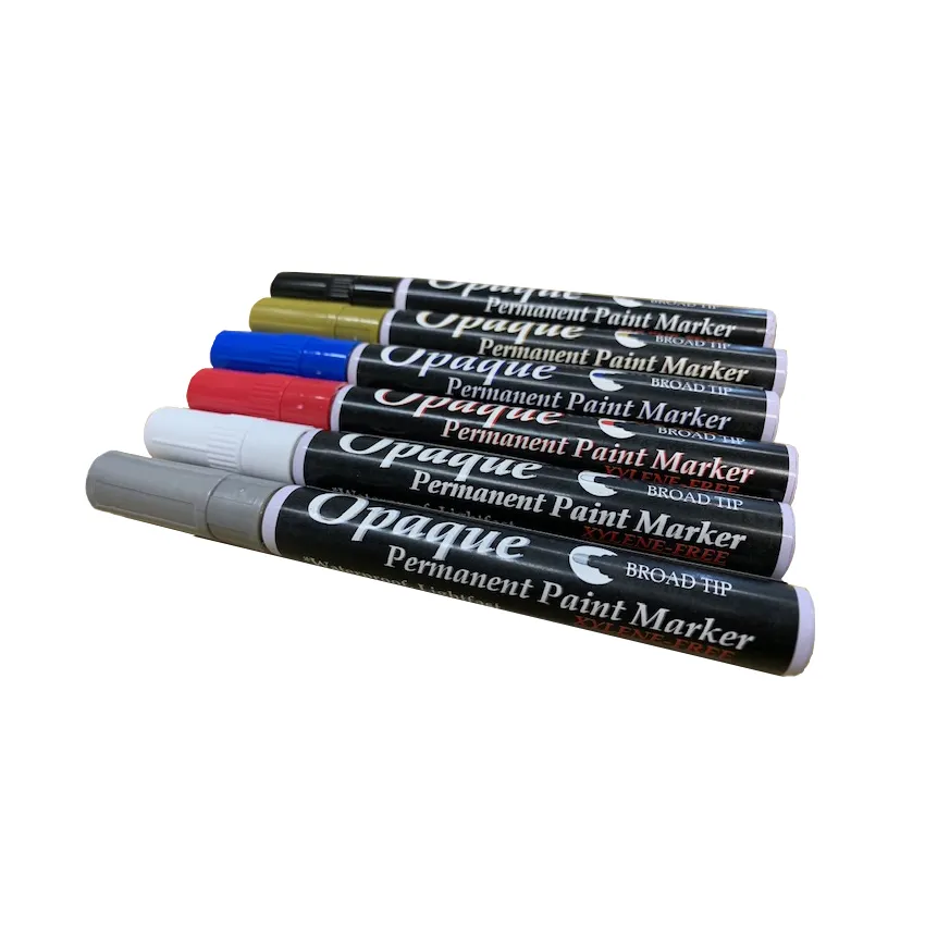 High resistant to water and light paint marker for metal shoes wood glass & etc
